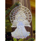 Lace Angel for holiday Machine Embroidery Designs Size 96*15mm