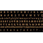 Cyrillic font