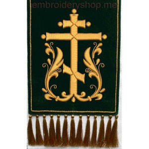 Cross Machine Embroidery Designs size 93*134mm