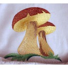 Mushroom Machine Embroidery Designs size 131*130mm