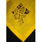 Flowers Cutwork Machine Embroidery Designs size 87*84mm