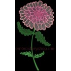 Flower Machine Embroidery Designs Size 105*200mm