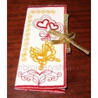 Valentine Machine Embroidery Designs size 138*196mm