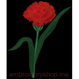 Flower Pink Machine Embroidery Designs size 135*168mm