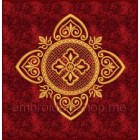 Asterisk Machine Embroidery Designs size 166*166mm