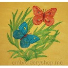 Butterflies Machine Embroidery Designs size 171*190mm
