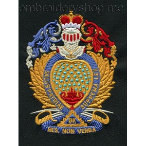 Coat of arms Machine Embroidery Designs size 101*138mm