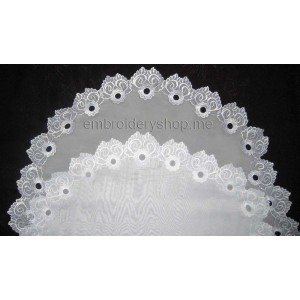 Cutwork festoon Machine Embroidery Designs size 52*53mm