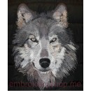 Machine embroidery design Wolf wlf0006
