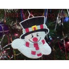 Snowball Machine Embroidery Designs size 92*102mm