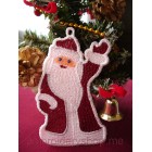 Lace Santa Klaus Machine Embroidery Designs size 64*99mm