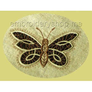 Cutwork Butterflies (2 designs) Machine Embroidery Designs size 121*76mm