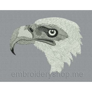 Eagle Machine Embroidery Designs size 148*119mm
