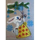 Little hare Machine Embroidery Designs size 116*161mm