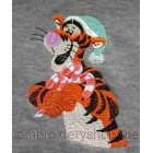 Tiger Machine Embroidery Designs size 109*138mm