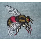 Bumblebee Machine Embroidery Designs size 84*97mm