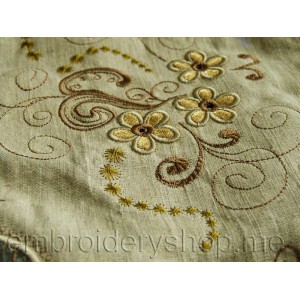 Cutworks Flowers Machine Embroidery Designs The set consists of two designs