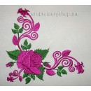 Pattern with Roses abs0018