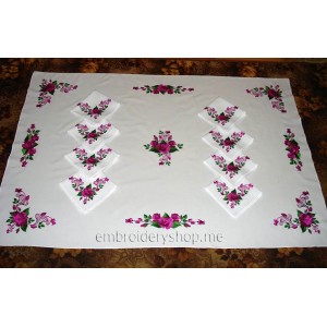 Flowers Roses Design Set The set includes five designs Machine Embroidery Designs 