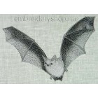 Bat Machine Embroidery Designs size 193*140mm