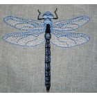 Dragonfly Machine Embroidery Designs size 105*98mm