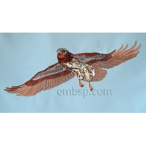 Eagle Machine Embroidery Designs size 277*146 mm