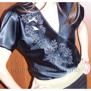 Cutwork Leaves Machine Embroidery Designs size 199*126mm