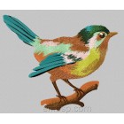 Bird Machine Embroidery Designs Size 231*193 mm 