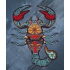 Machine Embroidery Designs Scorpio size 137*170mm