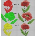 Poppies flw0079_medium hoop