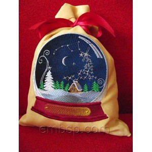 Ball Machine Embroidery Designs size 127*141mm