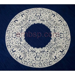 Lace Doily "Visiting Fairy Tales" Machine Embroidery Designs The size of the cloth is 600x600 mm