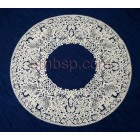 Lace Doily "Visiting Fairy Tales" Machine Embroidery Designs The size of the cloth is 600x600 mm