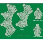 Lacy Snow Crown fsl0029