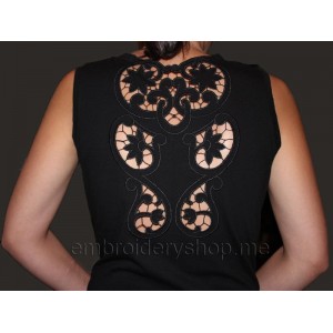 Cutwork Machine Embroidery Designs size 199*289mm