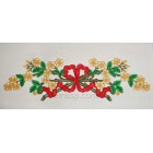 Flowers Machine Embroidery Designs  size  109*358mm