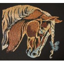 Horse with butterfly hrs0005