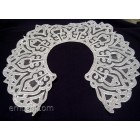 Lace collar, Machine Embroidery Designs on organza 152*269mm