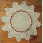 Cutwork Table Centre "Grape Leaves" Machine Embroidery Designs size 180*300mm
