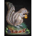 Squirrel from The Tale of Tsar Saltan Machine Embroidery Designs size 178*235mm