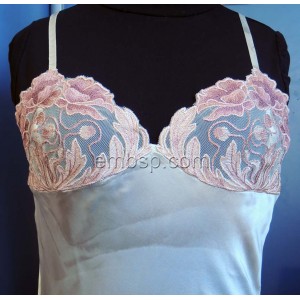 Flowers Poppy dreams nightdress Machine Embroidery Designs size  245*145mm