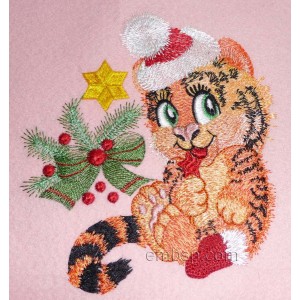 Sweet-tooth Machine Embroidery Designs size 126*142mm