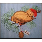 Little squirrel Machine Embroidery Designs size 209*180mm