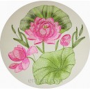 Flowers Lily Machine Embroidery Designs size 167*185mm
