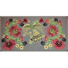 Flowers Khokhloma Machine Embroidery (+3 designs) size 287*156mm
