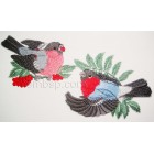 Bullfinches Machine Embroidery Designs Size 299*177mm