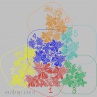 Flower rime flw0101_260x275 mm