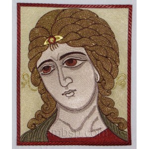 Golden Hair Angel Machine Embroidery Designs size 161*195mm