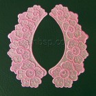 Delicate collar for girl Machine Embroidery Designs size 127*223mm