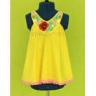 Summer floral ornament for the neck flw0102